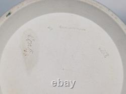 Antique pot en jaspe Wedgwood du début du XIXe siècle bleu et blanc à figures classiques