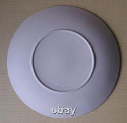 Assiette RARE de CUPID en Jasperware LILAC & BLUE de Wedgwood