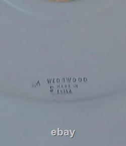 Assiette Wedgwood Blue Jasper avec insert en argent Millénaire 2000 en jasperware