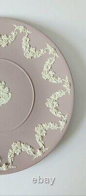 Assiette à gâteau en jaspe lilas Wedgwood Aurora et Chariot 9 1/4 pouces