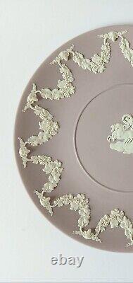 Assiette à gâteau en jaspe lilas Wedgwood Aurora et Charrette