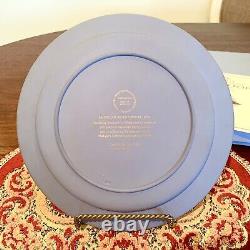 Assiette de trophée rare en cinq couleurs pour le bicentenaire américain Wedgwood Jasperware 16/300