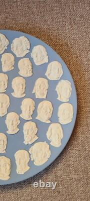 Assiette du Président en jaspe Wedgewood. Édition limitée 1976 Bicentenaire. En boîte.