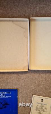 Assiette du Président en jaspe Wedgewood. Édition limitée 1976 Bicentenaire. En boîte.