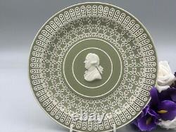 Assiette en jaspe Wedgwood 250e anniversaire de la naissance de Josiah Wedgwood Tricolore