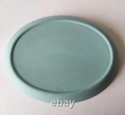 Assiette en jaspe turquoise Wedgwood de l'Académie des enfants