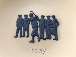 Assiette invitational Wedgwood jaune jaspe édition limitée 2000 WGC-NEC 33 de 120