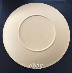 Assiette invitational Wedgwood jaune jaspe édition limitée 2000 WGC-NEC 33 de 120