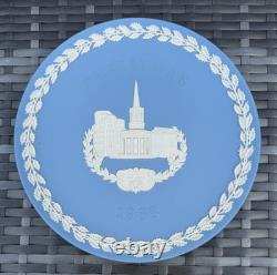 Assiettes de Noël Wedgwood Jasperware Ensemble Complet de 20 Ans 1969-1988, Angleterre