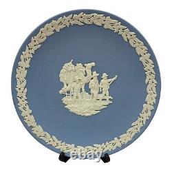 Assiettes de la Bicentenaire Australienne Wedgewood Jasperware 1988 Édition Limitée x 7