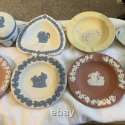 Assiettes en jaspe de toutes sortes