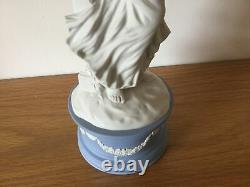Beau Vieux Wedgwood Classical Muses Jasper Ware Ltd Ed Figure Erato