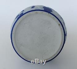 Beau Wedgwood Cobalt Blue Jasper Ware Vase, 5 Portland