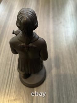 Belle figurine en jasper noir basaltique Wedgwood en édition limitée de Josiah Wedgwood