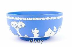 Blue Jasperware Fruit Bowl Par Wedgwood