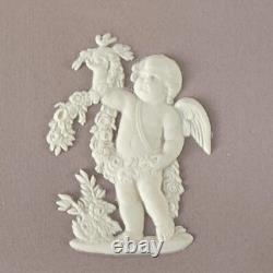 Boîte à bijoux Wedgwood Jasperware lilas Été Quatre Saisons