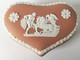 Bo&icirc;te &agrave; Bijoux En Forme De C&oelig;ur En Jaspe Terracotta Wedgwood