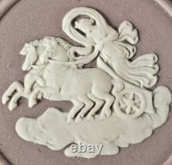 Boîte à bijoux en jaspe lilas Wedgwood Aurora et Chariot