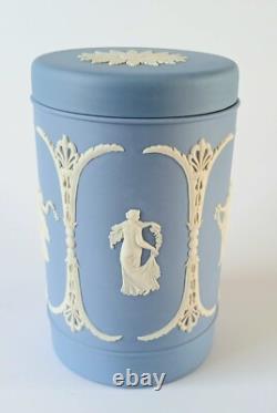 Boîte en jaspe bleu Wedgwood des Heures Dansantes