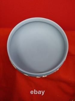 Bol Impérial Tricolore en Jasperware Bleu Wedgwood Néoclassique