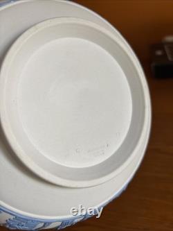 Bol 'Sacrifice' en jaspe blanc et bleu inversé Wedgwood vintage 8