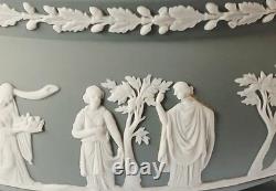Bol Wedgwood Jasper gris à trois pieds en jasperware