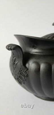 Bol à sucre en basalte noir Wedgwood