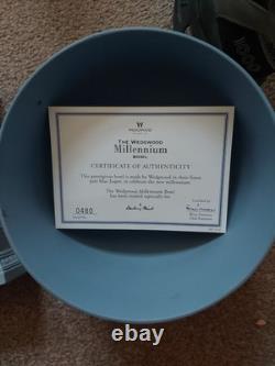 Bol du millénaire en jasperware Wedgwood