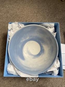 Bol en galets bleu Wedgwood