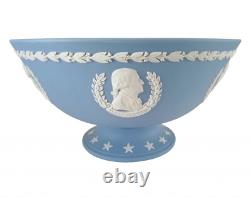 Bol en jaspe Wedgwood bleu Déclaration d'indépendance américaine