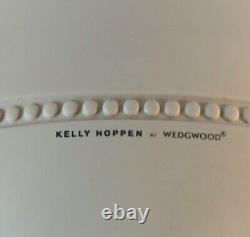 Bol hémisphère à pois Wedgwood Jasperware taupe clair Kelly Hoppen 14 cm en boîte