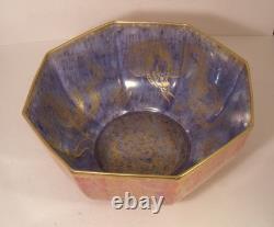 Bol octogonal large 8 (20cm) Dragon Lustre Wedgwood Z4825 Daisy Makeig Jones