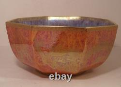 Bol octogonal large 8 (20cm) Dragon Lustre Wedgwood Z4825 Daisy Makeig Jones