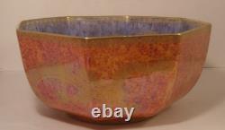 Bol octogonal large 8 (20cm) Dragon Lustre Wedgwood Z4825 Daisy Makeig Jones