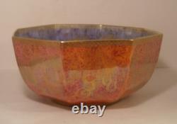 Bol octogonal large 8 (20cm) Dragon Lustre Wedgwood Z4825 Daisy Makeig Jones
