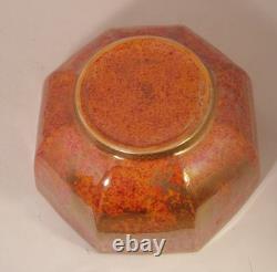 Bol octogonal large 8 (20cm) Dragon Lustre Wedgwood Z4825 Daisy Makeig Jones