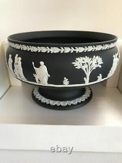 Bol piédestal en basalte noir de Wedgwood, emballé dans un excellent état