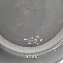 Bol sacrificiel en jaspe noir solide Wedgwood Fabriqué en Angleterre 7 1/2 pouces