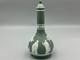 Bouteille &agrave; Liqueur En Jaspe Wedgwood Vert Sauge Avec Bouchon