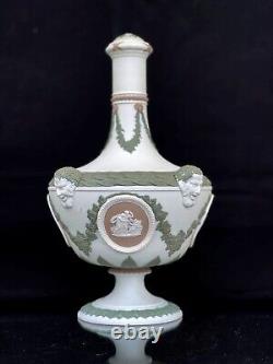 Bouteille de barbier en jaspe tricolore Wedgwood, vers 1870