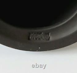 Buste de JFK John Kennedy en Jasperware noir Wedgwood Édition limitée