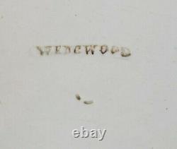 C. 1800-1820 Wedgwood Jasperware Grande Théière Avec Support Chauffant Et Filtre Antique