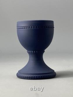 C2000 Wedgwood Jasperware Jasper Ensemble Rare De Quatre Coquetiers Rose, Jaune Canne Etc.