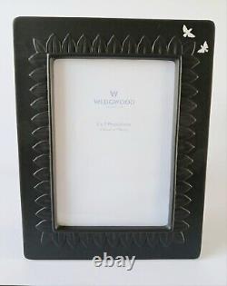 Cadre photo en jaspe noir Wedgwood avec colombe