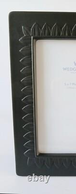 Cadre photo en jaspe noir Wedgwood avec colombe