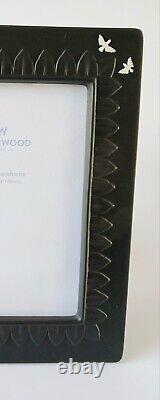 Cadre photo en jaspe noir Wedgwood avec colombe