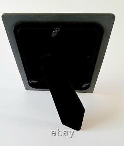 Cadre photo en jaspe noir Wedgwood avec colombe