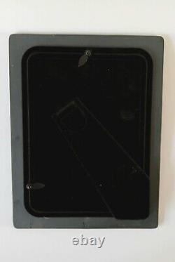 Cadre photo en jaspe noir Wedgwood avec colombe