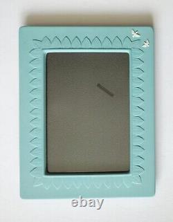 Cadre photo en jaspe turquoise Wedgwood avec colombe