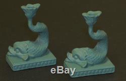 Casse-croûte Dolphins Miniatures Wedgwood Jasperware Vert Solide Rond
